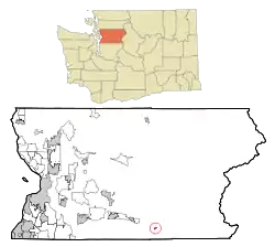 Location of Index, Washington