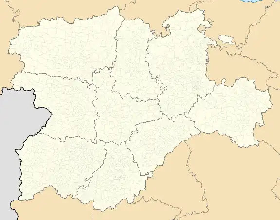 Villadiego is located in Castile and León