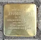 Stolperstein für Johanna Henn