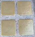 Stolpersteine für Wolfermann und Friedberg