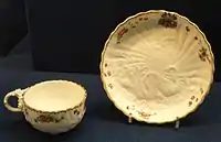 Teacup and saucer, c. 1737–41