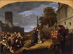 The Martydom of Ridley and Latimer, 1855