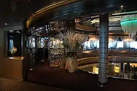 The Pinnacle Grill, specializing in steak and seafood aboard Nieuw Amsterdam