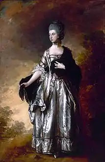 Thomas Gainsborough  Isabella, Viscountess Molyneux  1769
