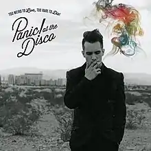 A black-and-white image of a man smoking a cigarette emitting rainbow smoke.