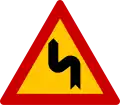 Κ-2αDouble curve (left)(formerly used  or )