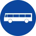 Ρ-67Exclusive bus or trolleybus crossing
