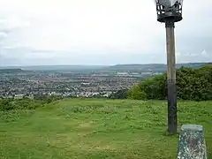 View from the top Trigpoint