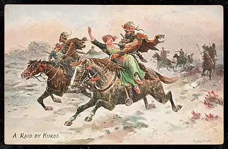 A raid by the Kurds