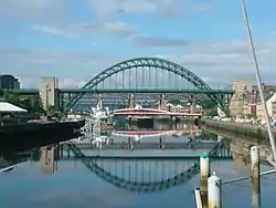 Tyne Bridge over the River Tyne, Newcastle upon Tyne, England, UK (2004)