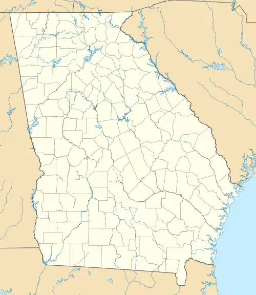 CSS Georgia (1863) is located in Georgia