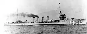 USGC Henley (CG-12) ex-USS Henley (DD-39), on Coast Guard service during the Prohibition Era
