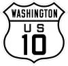 U.S. Route 10 marker