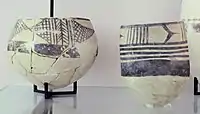 Ubaid IV; pottery jars; c. 4700 – c. 4200 BC; Tell Tello; Louvre Museum AO 14281
