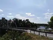 Bridge over the Udy River, between the villages Gusyna Polyana (Chuhuiv Raion) and Vasyshcheve (Kharkiv Raion)