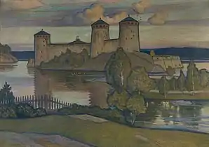 Olavinlinna, Väinö Blomstedt&nbsp;[fi], 1900