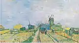 Vegetable Gardens in Montmartre: La Butte Montmartre1887Van Gogh Museum, Amsterdam (F346)