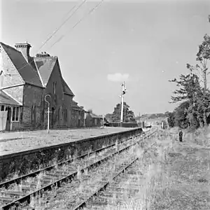 The station 11 months after closure