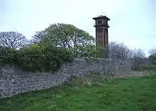Picture of Cleadon Water Tower - the surviving chimney (or campanile) of the old pumping station.