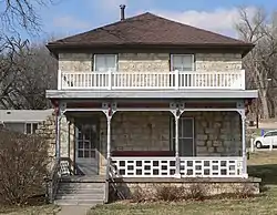 The Heritage House Museum is part of the Weeping Water Historic District, listed in the National Register of Historic Places.