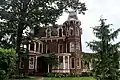 Weigley Mansion (Heidelberg Hall), Full East View, ca. 2021.
