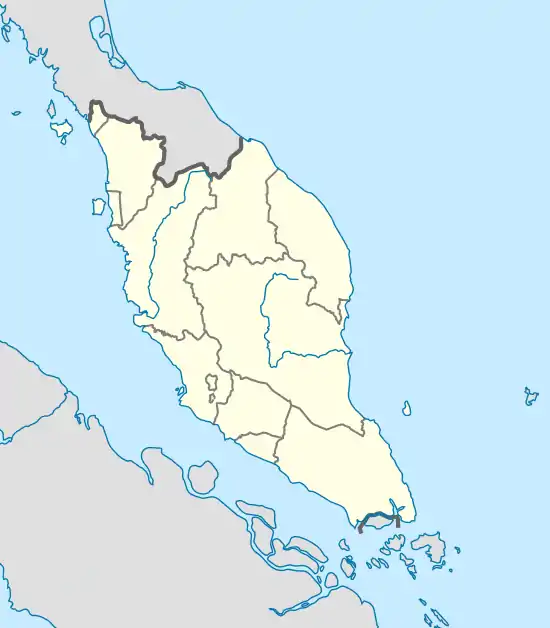 Langkap is located in Peninsular Malaysia