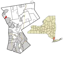 Location of Crugers, New York