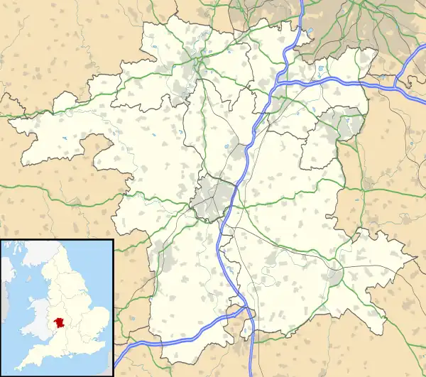 Cofton Hackett is located in Worcestershire
