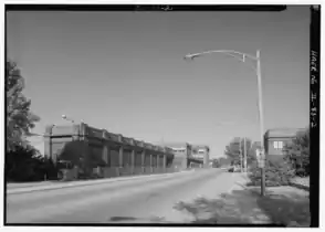 Westclox plant: north facade from the opposite direction (taken 1960)