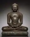Jain tirthankara in Lotus position, Cleveland Museum of Art, 10th century